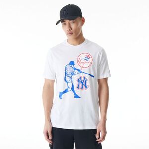 Tričko s krátkým rukávem NEW ERA-MLB Player graphic table tee NEYYAN obraz