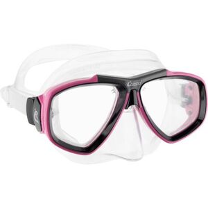 Potápěčská maska CRESSI-FOCUS MASK SIL CLEAR/FRAME PINK obraz