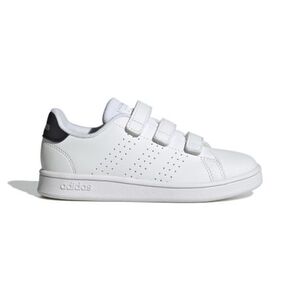 Dětská rekreační obuv ADIDAS-Advantage Court K cloud white/core black/silver metallic obraz