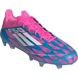 Pánské outdoorové fotbalové kopačky ADIDAS-F50 Elite M FG solar blue/cloud white/solar pink obraz