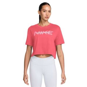 Dámské tréninkové tričko s krátkým rukávem NIKE PRO-W SS CRP TEE FA24-629 ASTER PINK obraz