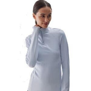 Dámské tričko 4F-BRUSHED UNDERWEAR-WAW24UBRUF070-34S-LIGHT BLUE obraz