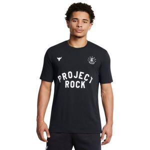 Pánské tričko s krátkým rukávem UNDER ARMOUR PROJECT ROCK-UA PROJECT ROCK SS BOH-BLK obraz