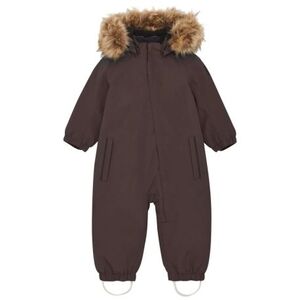 Dětský zimní overal COLOR KIDS-Coverall W. Fake Fur-741590.6547-Raisin obraz