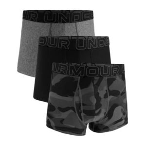 Pánské boxerky UNDER ARMOUR-3 PACK-UA PERFORMANCE TECH - PRINT 3 inch-BLK obraz