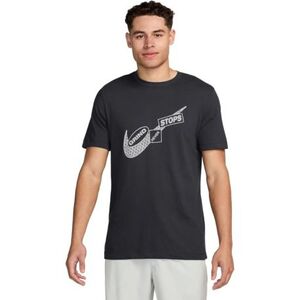 Pánské tričko s krátkým rukávem NIKE-M NK DF TEE GYM KIT 2-060 ANTHRACITE obraz