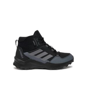 Juniorská kotníková turistická obuv ADIDAS-Terrex AX4 R.Rdy Mid Jr core black/grey four/grey six obraz