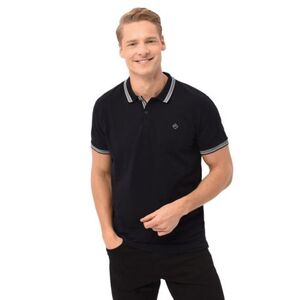 Pánské polo tričko s krátkým rukávem VOLCANO-HARPER-600-NAVY obraz