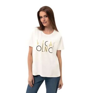 Dámské tričko s krátkým rukávem VOLCANO-MADAME-101-CREAM obraz