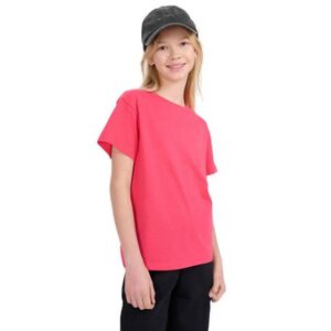 Dívčí tričko s krátkým rukávem 4F JUNIOR-TSHIRT F2326-55S-HOT PINK obraz