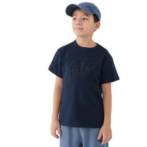Chlapecké tričko s krátkým rukávem 4F JUNIOR-TSHIRT M2331-31S-NAVY obraz