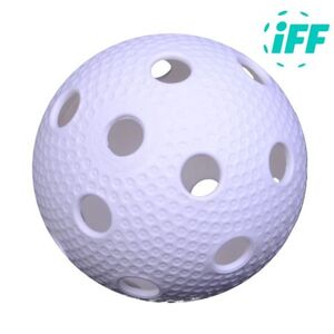 Florbalová míček MPS-MATCH IFF - White obraz