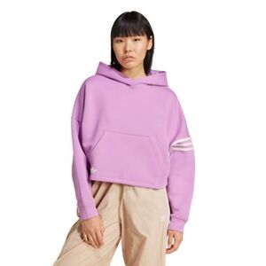 Dámská mikina s kapucí ADIDAS ORIGINALS-NEUCL HOODIE-Preloved purple/Cloud White obraz
