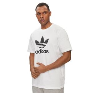 Pánské tričko s krátkým rukávem ADIDAS-Trefoil t-shirt-White obraz