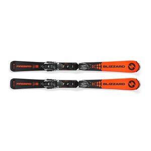 Juniorské sjezdové lyže - on piste s vázáním BLIZZARD-Firebird JR + FDT JR 4.5, orange obraz
