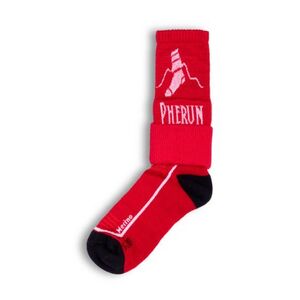 Turistické ponožky PHERUN-Merino Pherun Red obraz