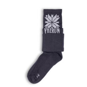 Turistické ponožky PHERUN-Decent Black Retro obraz