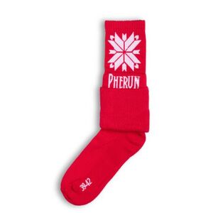 Turistické ponožky PHERUN-Rescue RED obraz