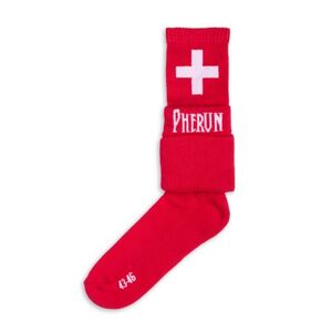 Turistické ponožky PHERUN-Rescue RED obraz