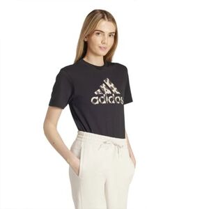 Dámské tričko s krátkým rukávem ADIDAS-W ANIMAL T-IW5174-Black obraz