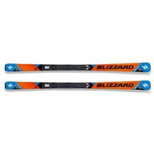 Juniorské závodní lyže (bez vázání) BLIZZARD-GS JR Racing FIS + FIS plate, R-14 m obraz