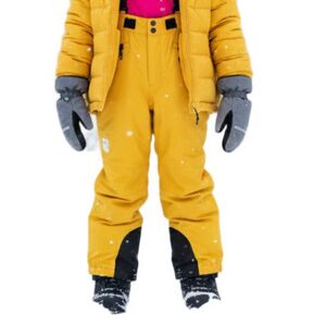 Dětské lyžařské kalhoty COLOR KIDS-Ski Pants W. Pockets-3441-Saffron obraz