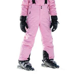 Dívčí lyžařské kalhoty COLOR KIDS-Ski Pants - Solid-4213-Bonbon obraz