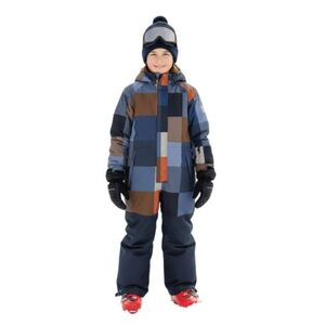 Dětský zimní overal COLOR KIDS-Coverall - AOP-7450-Coronet Blue obraz