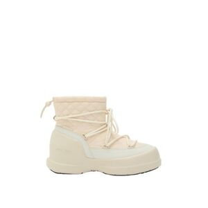 Nízké zimní boty MOON BOOT-MB MEZZALUNA QUILTED MID WP-L002 CREAM obraz