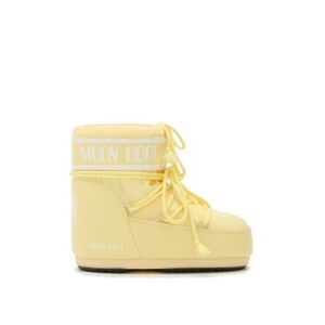 Dámské nízké zimní boty MOON BOOT-MB ICON LOW NYLON-B021 LIGHT YELLOW obraz