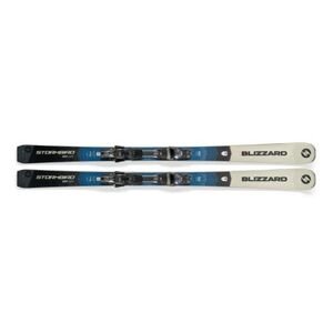 Sjezdové lyže - on piste s vázáním BLIZZARD-Stormbird 82 DTI + TPX 12 DEMO, khaki/dark blue obraz