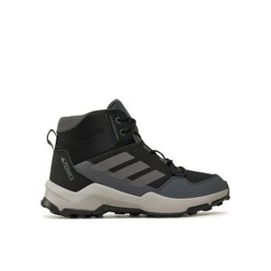 Juniorská kotníková turistická obuv ADIDAS-Terrex AX4R Jr core black/grey four/grey six obraz