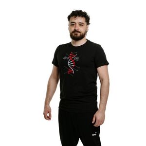 Pánské tričko s krátkým rukávem AUTHORITY-T-DNA25 black obraz