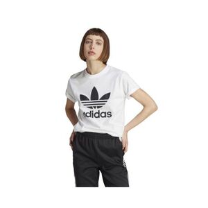 Dámské tričko s krátkým rukávem ADIDAS ORIGINALS-TREFOIL TEE-IK4036-white obraz