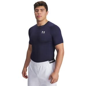 Pánské kompresní tričko s krátkým rukávem UNDER ARMOUR-UA HG Armour Comp SS-NVY obraz