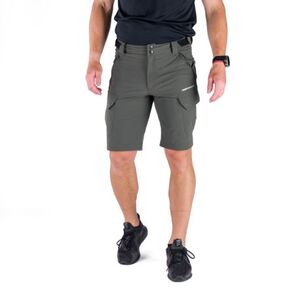 Pánské turistické kraťasy NORTHFINDER-ANTHON-300darkgreen obraz