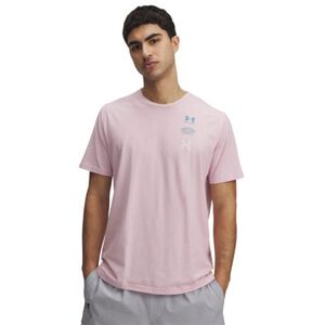 Pánské tričko s krátkým rukávem UNDER ARMOUR-UA M 60/40S EVOL LOGO SS-PNK obraz