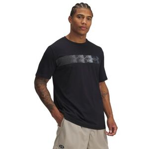 Pánské tričko s krátkým rukávem UNDER ARMOUR-UA M LC FLY IN LOGO SS-BLK obraz