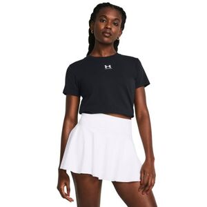 Dámské tričko s krátkým rukávem UNDER ARMOUR-UA Rival Core SS-BLK obraz