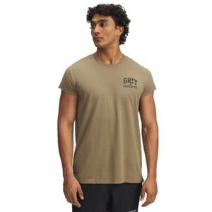 Pánské tričko s krátkým rukávem UNDER ARMOUR PROJECT ROCK-Cap Sleeve T-BRN obraz