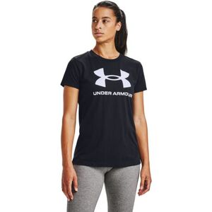 Dámské tričko s krátkým rukávem UNDER ARMOUR-Live Sportstyle Graphic SSC-BLK obraz