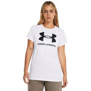 Dámské tričko s krátkým rukávem UNDER ARMOUR-UA Rival Logo SS-WHT obraz