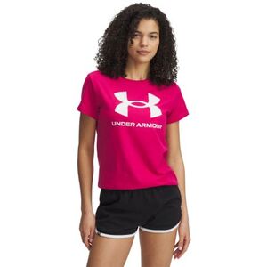 Dámské tričko s krátkým rukávem UNDER ARMOUR-UA Rival Logo SS-PPL obraz