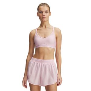 Dámská sportovní tréninková podprsenka UNDER ARMOUR-UA Crossback Low Bra-PNK obraz