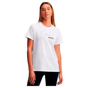 Dámské tričko s krátkým rukávem UNDER ARMOUR-UA Rival Outline SS-WHT obraz