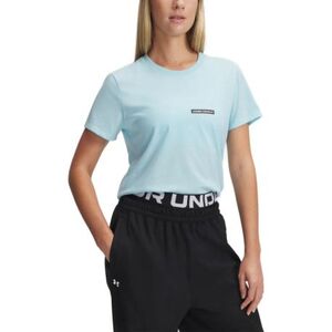 Dámské tričko s krátkým rukávem UNDER ARMOUR-UA Rival Outline SS-BLU obraz