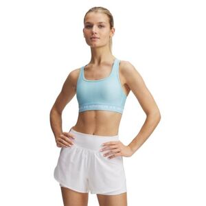 Dámská sportovní tréninková podprsenka UNDER ARMOUR-Crossback Mid Bra-BLU obraz