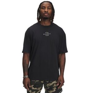 Pánské tričko s krátkým rukávem UNDER ARMOUR PROJECT ROCK-Hwt SS-BLK obraz
