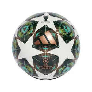 Futbalová halová míč ADIDAS-UCL PRO SAL WHITE/SHAGRN/SSLIME obraz