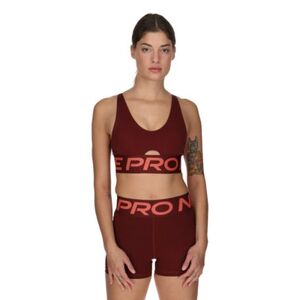 Dámská sportovní tréninková podprsenka NIKE PRO-W NP INDY PLUNGE BRA BOLD-619-Red obraz